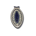 D74 Bunzlau ovale Serveerschaal 30x14,5cm 377OX Serveerschalen